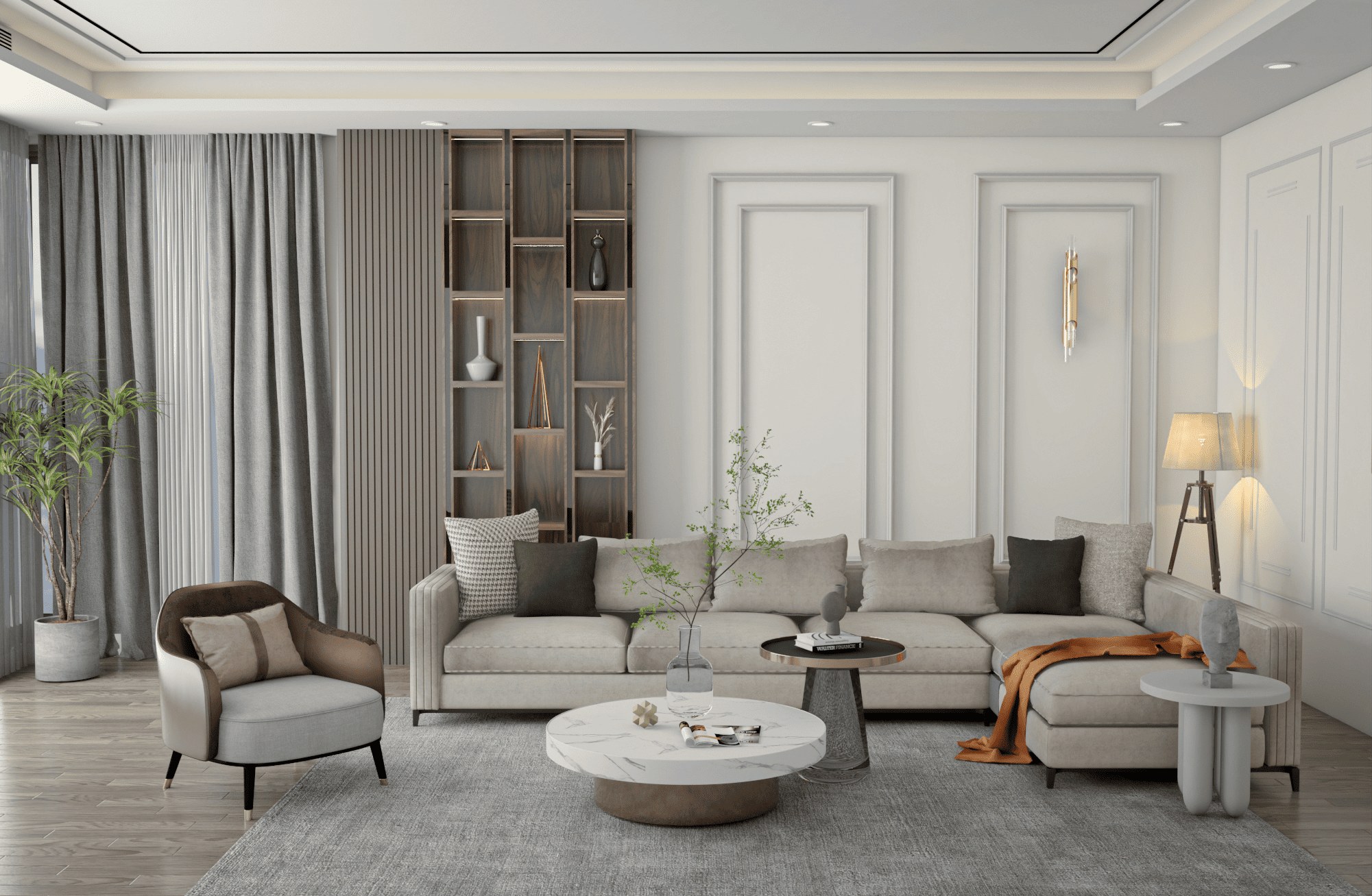 Classic Contemporary Lounge