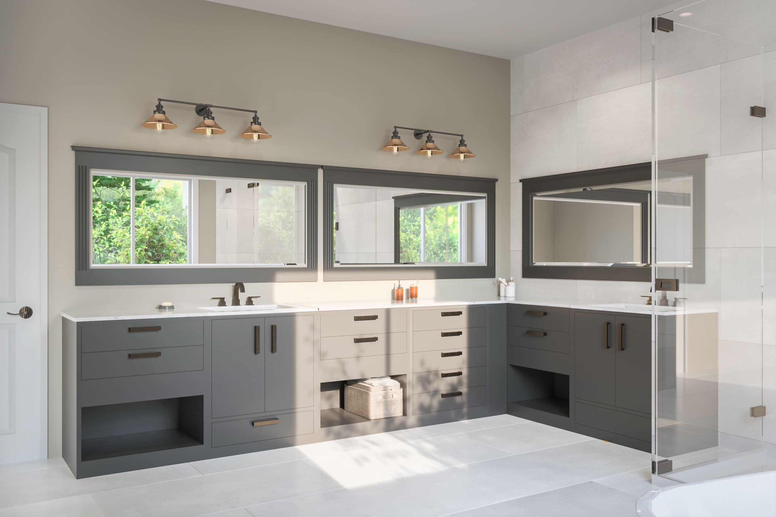 Spa-Inspired Master Bathroom